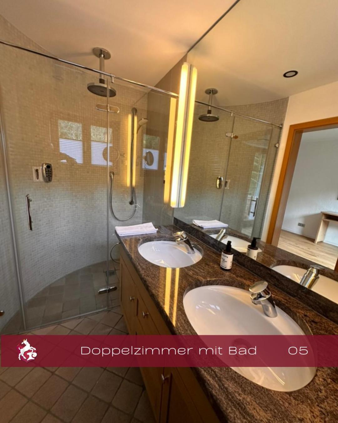 Schwarzwald Lodge Inselklause Schönwalde Esterno foto