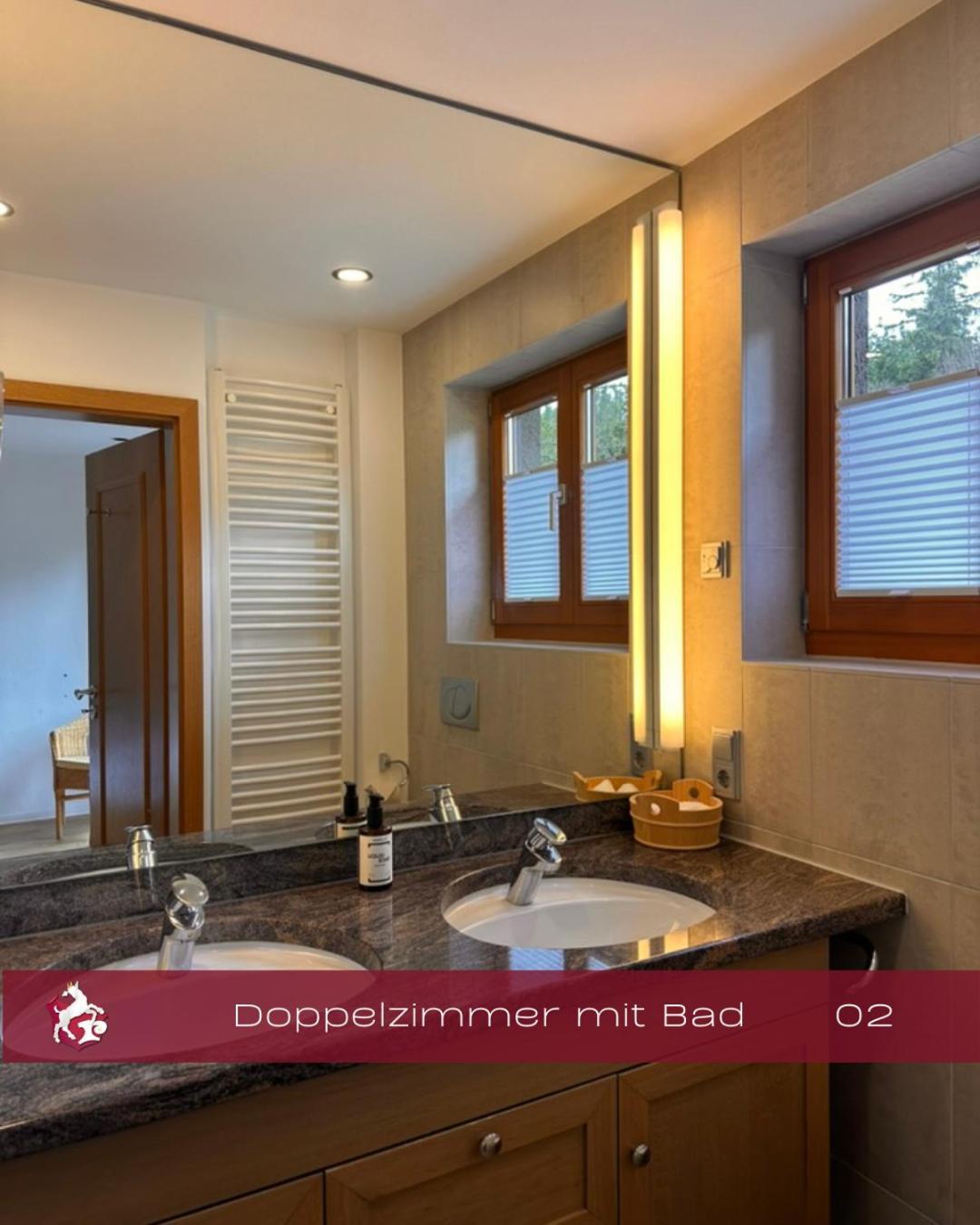 Schwarzwald Lodge Inselklause Schönwalde Esterno foto